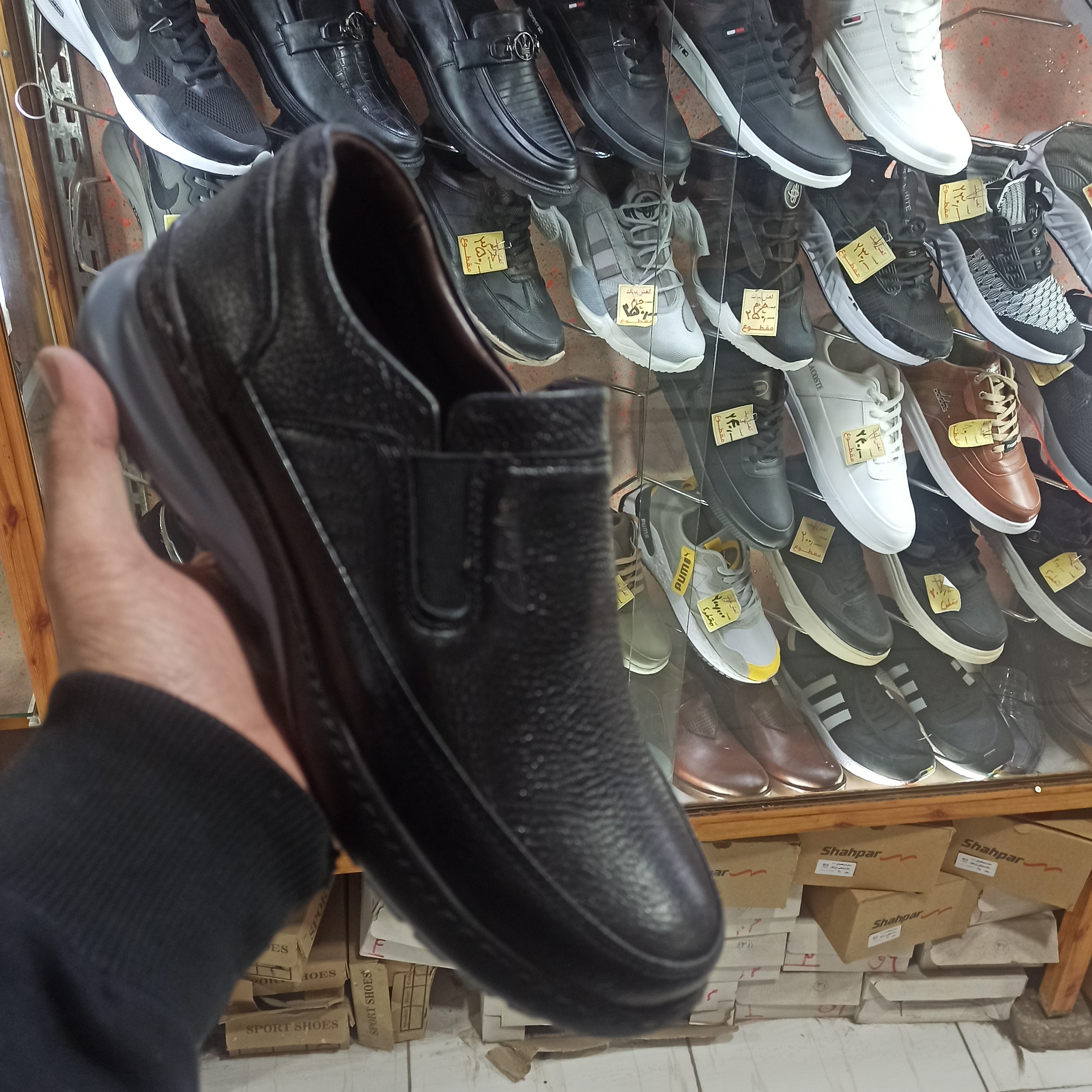 کفش چرم مردانه سایز40تا44 زیره پیو