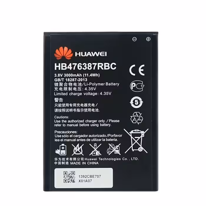 باتری موبایل هوآوی مدل Honor 3X با ظرفیت 3000 میلی آمپر ساعت