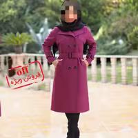مانتو کلاسیک شش دکمه سایه