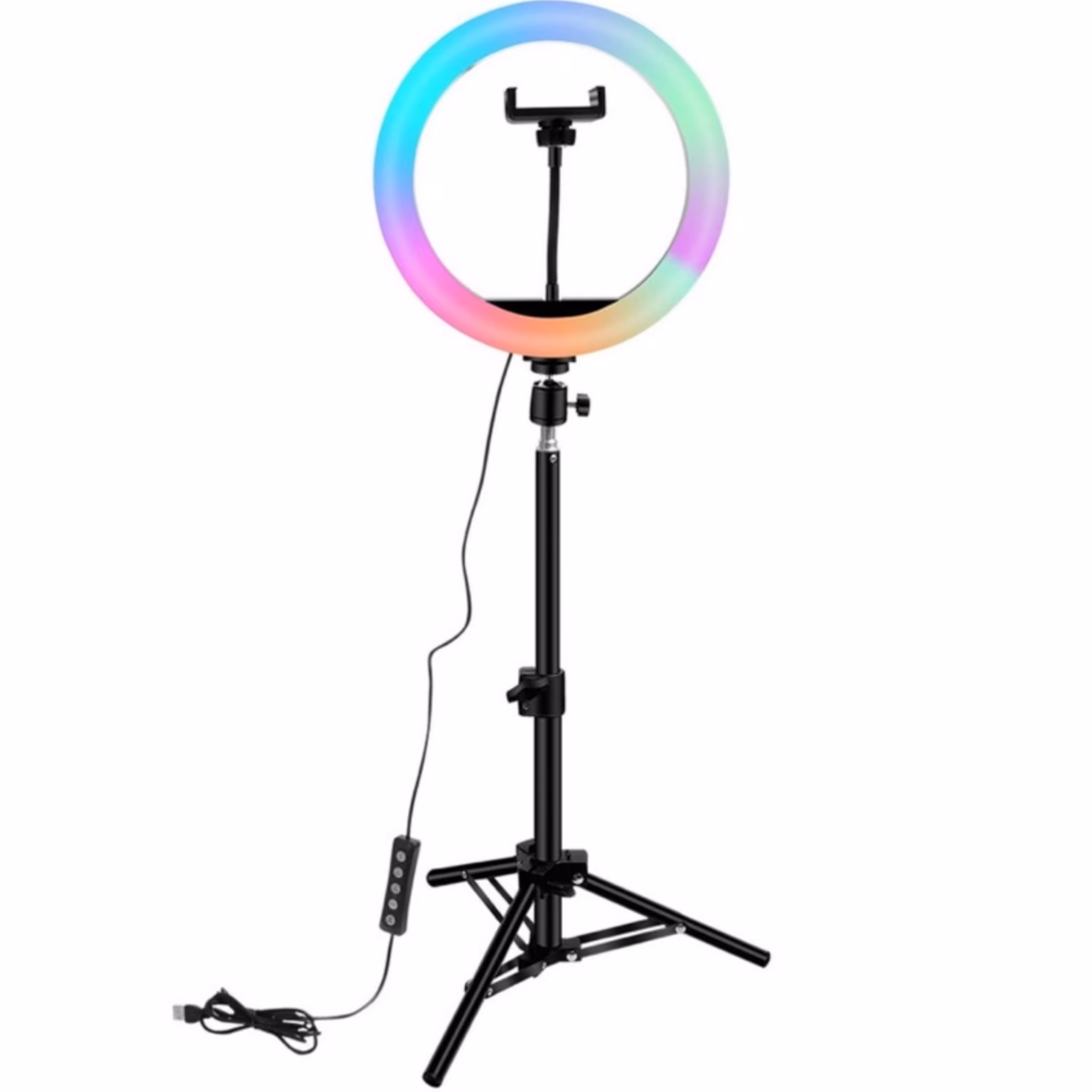 رینگ لایت عکاسی مدل MJ45 به همراه سه پایه