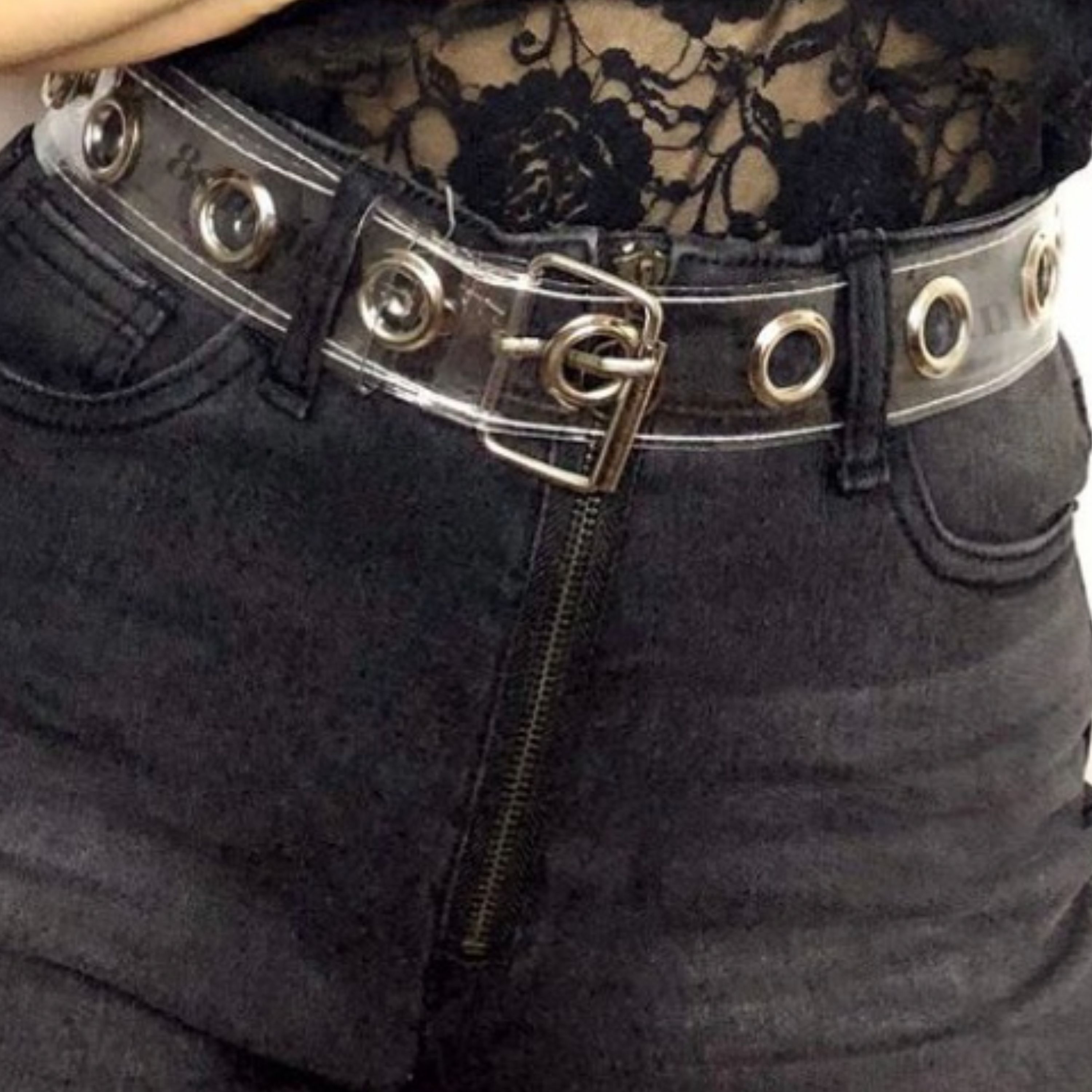 کمربند تک پانچ شیشه ای (بی رنگ) اسپرت