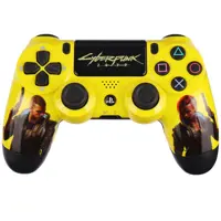 دسته بازی پلی استیشن 4 مدل DualShock4 طرح CYBERPUNK 2077