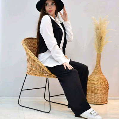 سه تیکه وست شومیز شلوار زنانه