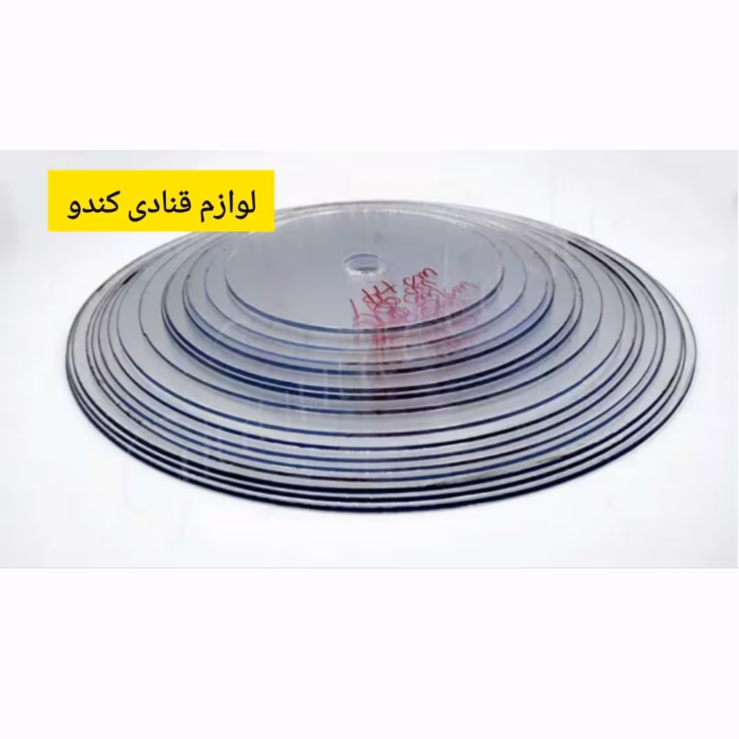 صفحه پلکسی کیک 12 سانت