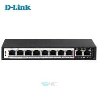 سوییچ 10 پورت poe دی لینک مدل DES-F1010P-E