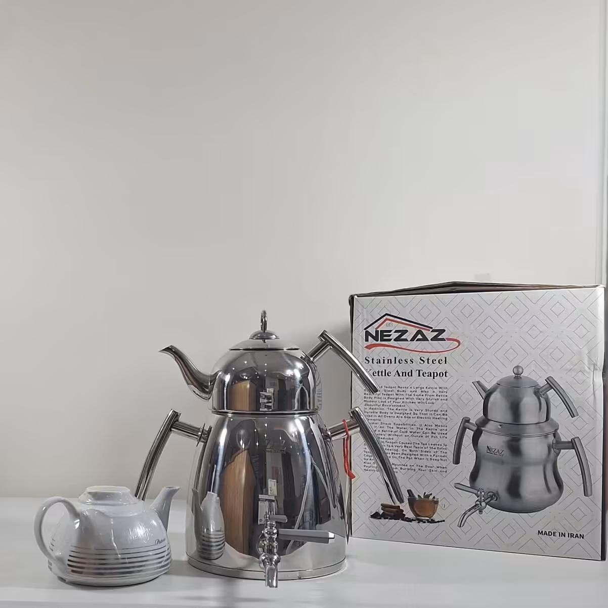 کتری و قوری کد 4022 نزاز