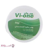 پودر سفید کننده دندان وی وان مدل نعناع mint وزن 50 گرم