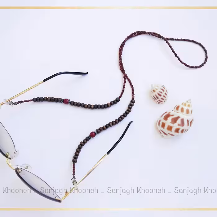 بند عینک چوبی