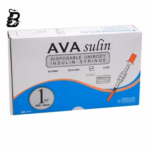 سرنگ انسولین آوا