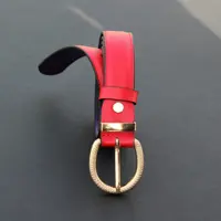 کمربند زنانه چرم بیسراک کد W107R