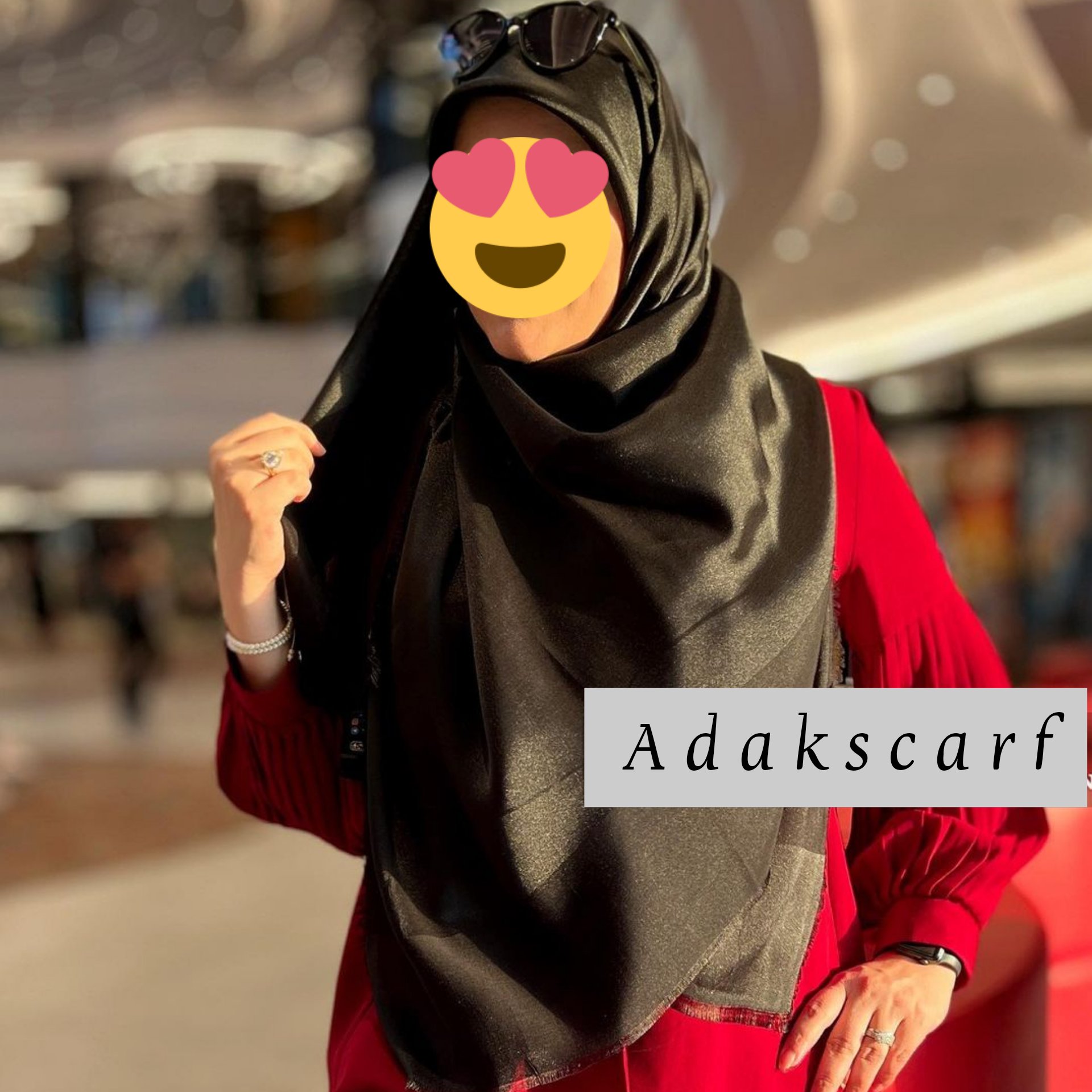 روسری مشکی قواره بزرگ بامبو ترک وارداتی دورو