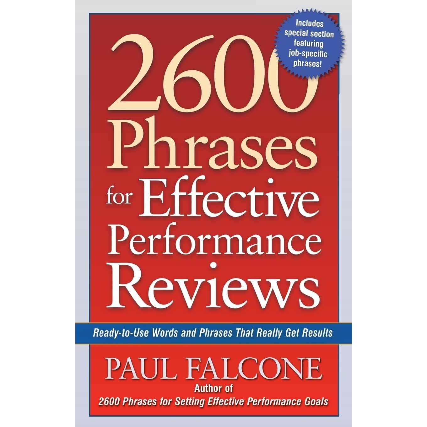کتاب زبان اصلی  Phrases for Effective Performance Reviews اثر Paul Falcone