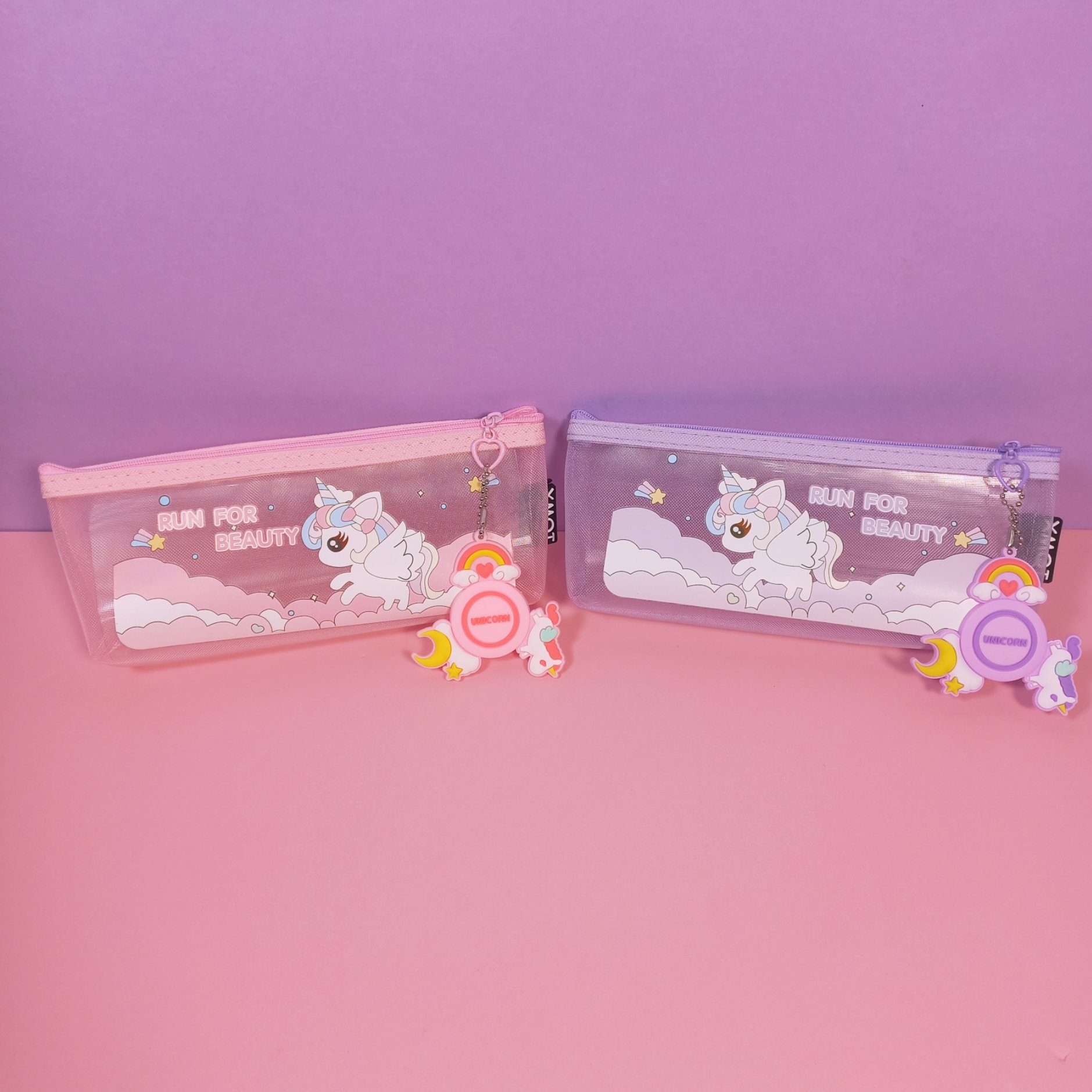 جامدادی فانتزی توری طرح یونیکورن ،جامدادی فانتزی توری وارداتی برند اصلی جامدادی یونیکورن