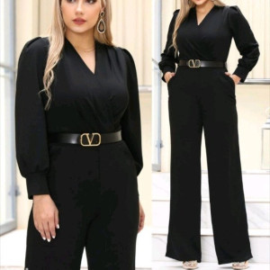 سرهمی زنانه کرپ پلاس مدل آناشید