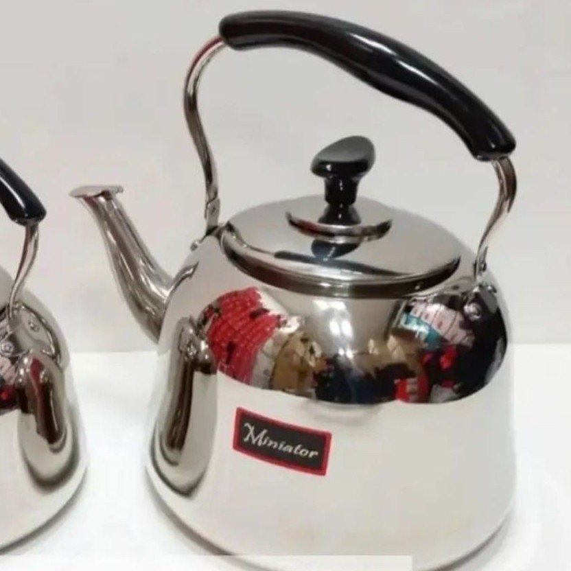 کتری  استیل اصل درجه یک  طرح سوتی  در سایز های مختلف