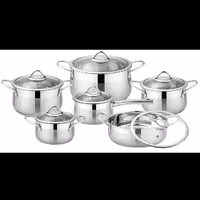 سرویس قابلمه کرکماز 12 پارچه ترکیه حکاکی شده ارسال رایگان