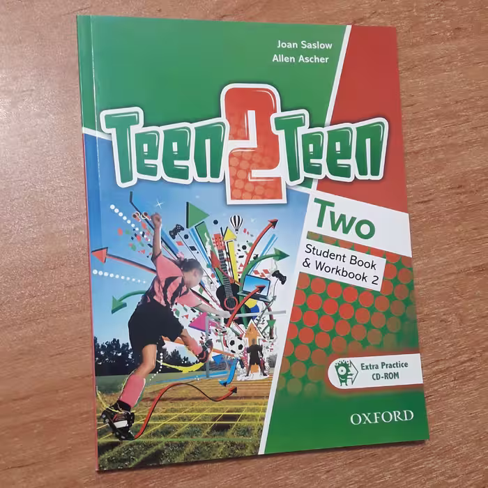کتاب زبان تین تو تین Teen 2 Teen two به همراه کتاب کار 