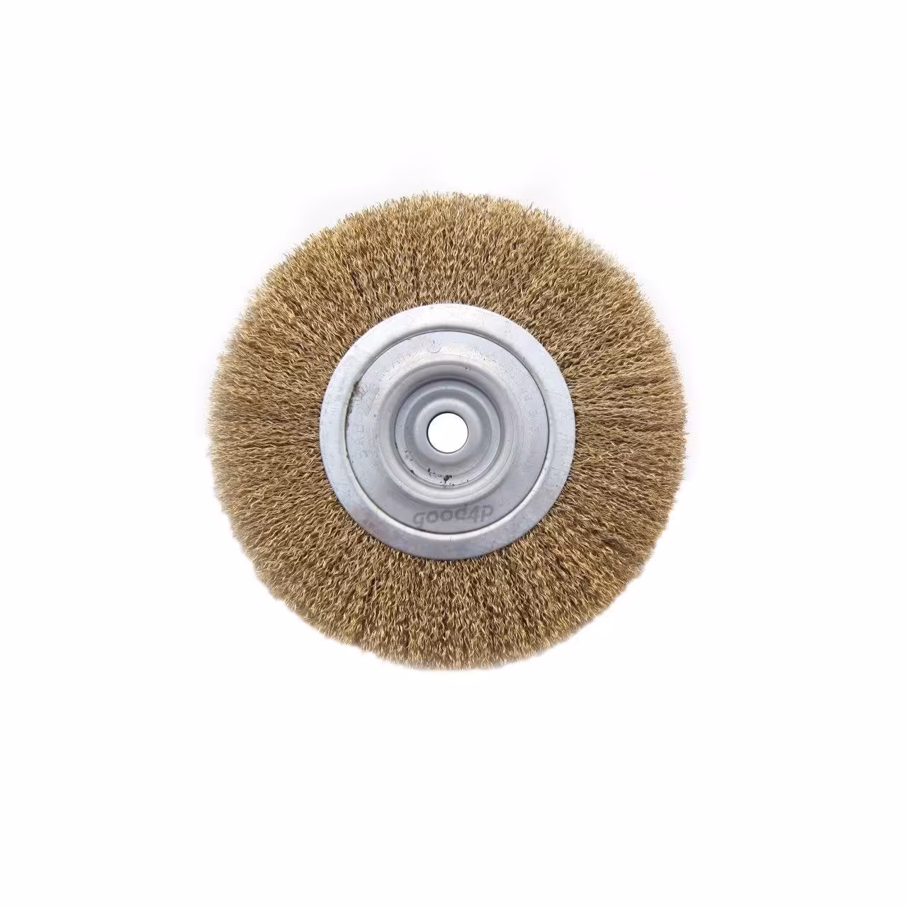 فرچه ( برس ) سیمی تخت افشان قطر 20 سانتی متر طلایی ساب ایران