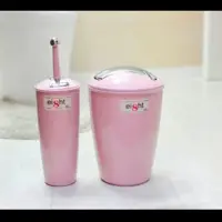 ست بهداشتی نگین (برس و سطل زباله)