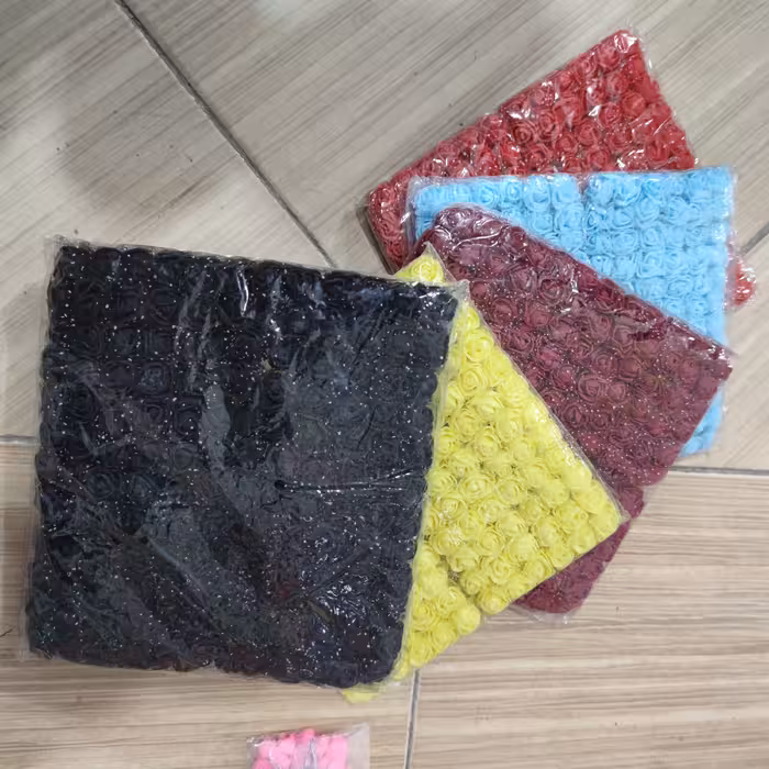 گل فومی کوچک بسته 144 عددی