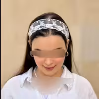 هدبند دانتل مرواریدی