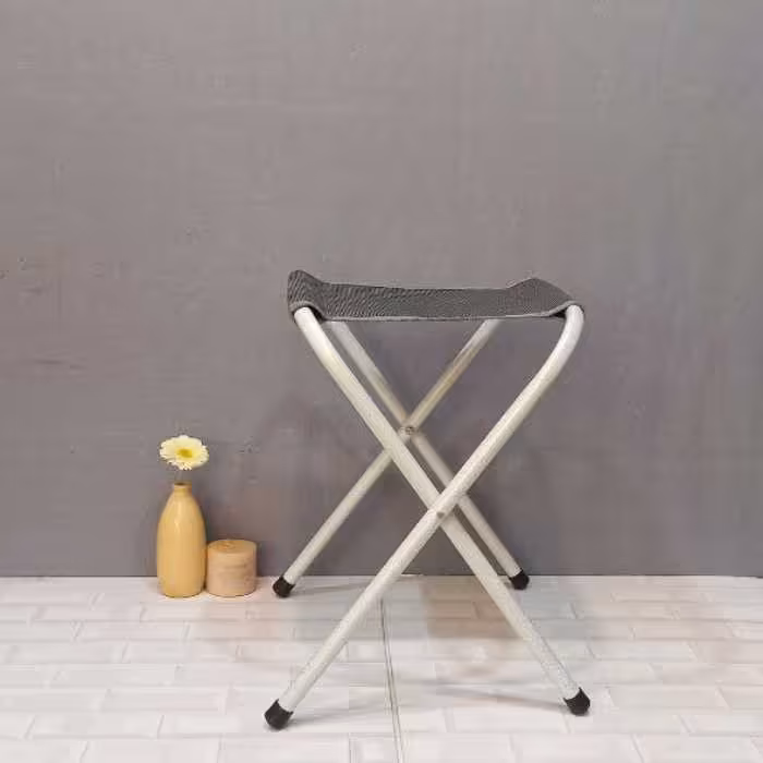 صندلی تاشو برزنتی  مسافرتی کیفیت عالی محصول برند معتبر تی پاک با سه رنگبندی 