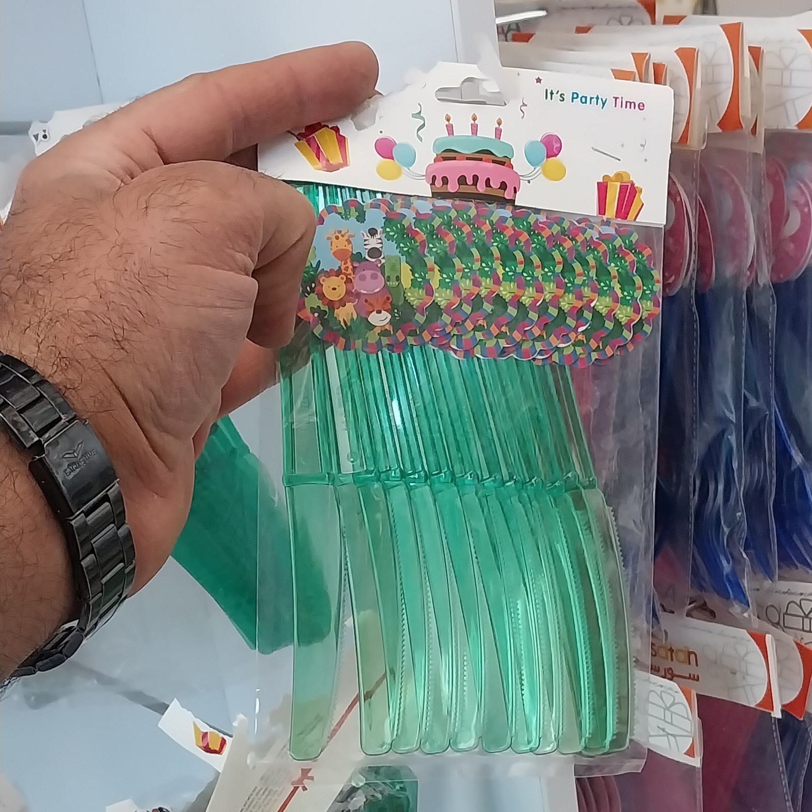 کارد تم تولد 12 عددی حیوانات جنگل