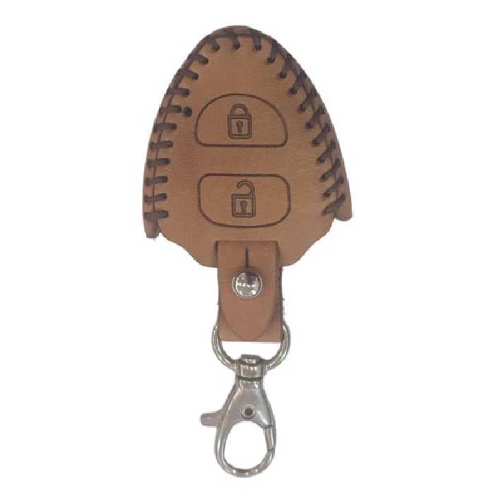 کاور ریموت چرم طبیعی تویوتا کد 01