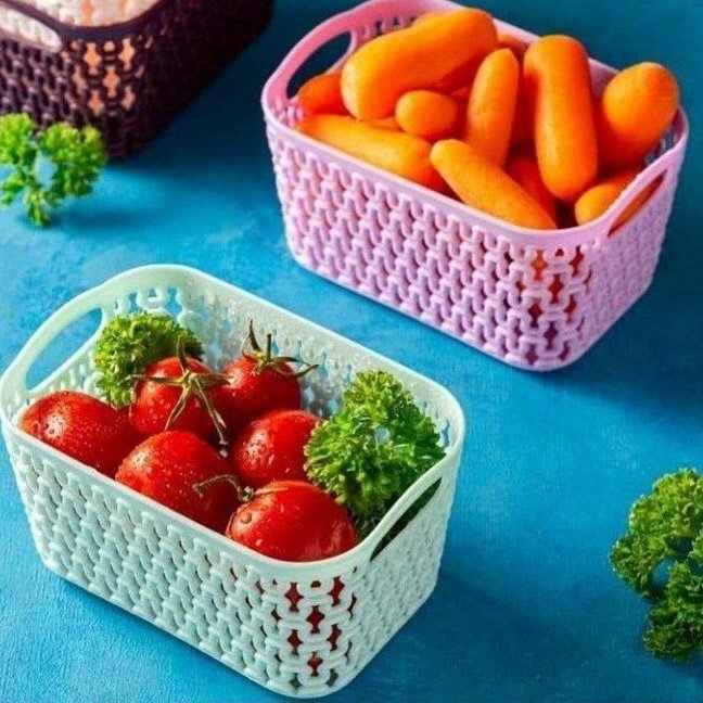 سبد پلاستیکی نقلی