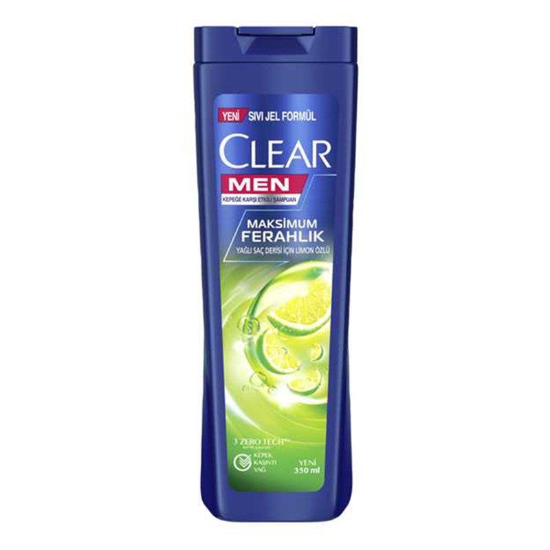 شامپو کلیر ترکیه (ضد شوره موهای چرب) CLEAR