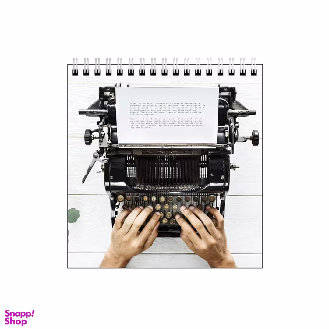 دفتر طراحی بامبیلیپ طرح ماشین تایپ کد 9664757