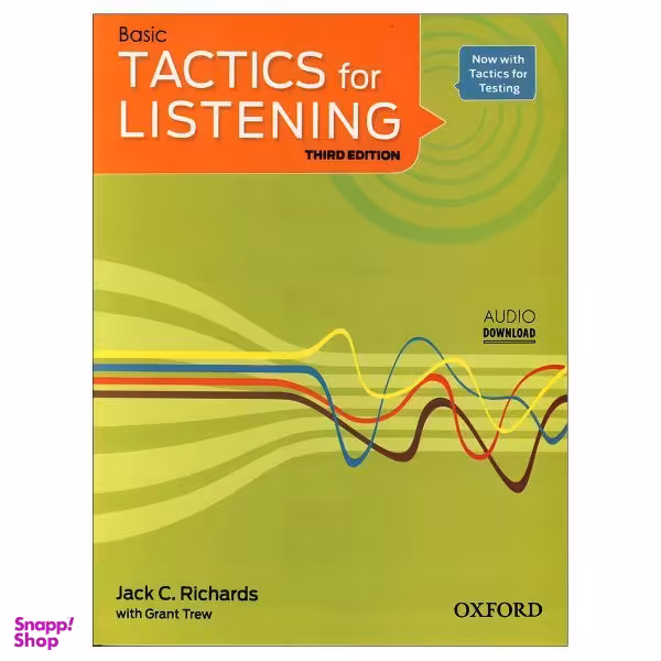 کتاب Basic Tactics For Listening اثر Jack C.Richards and Grant Trew انتشارات زبان مهر
