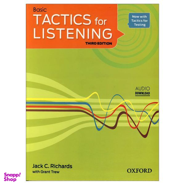کتاب Basic Tactics For Listening اثر Jack C.Richards and Grant Trew انتشارات زبان مهر