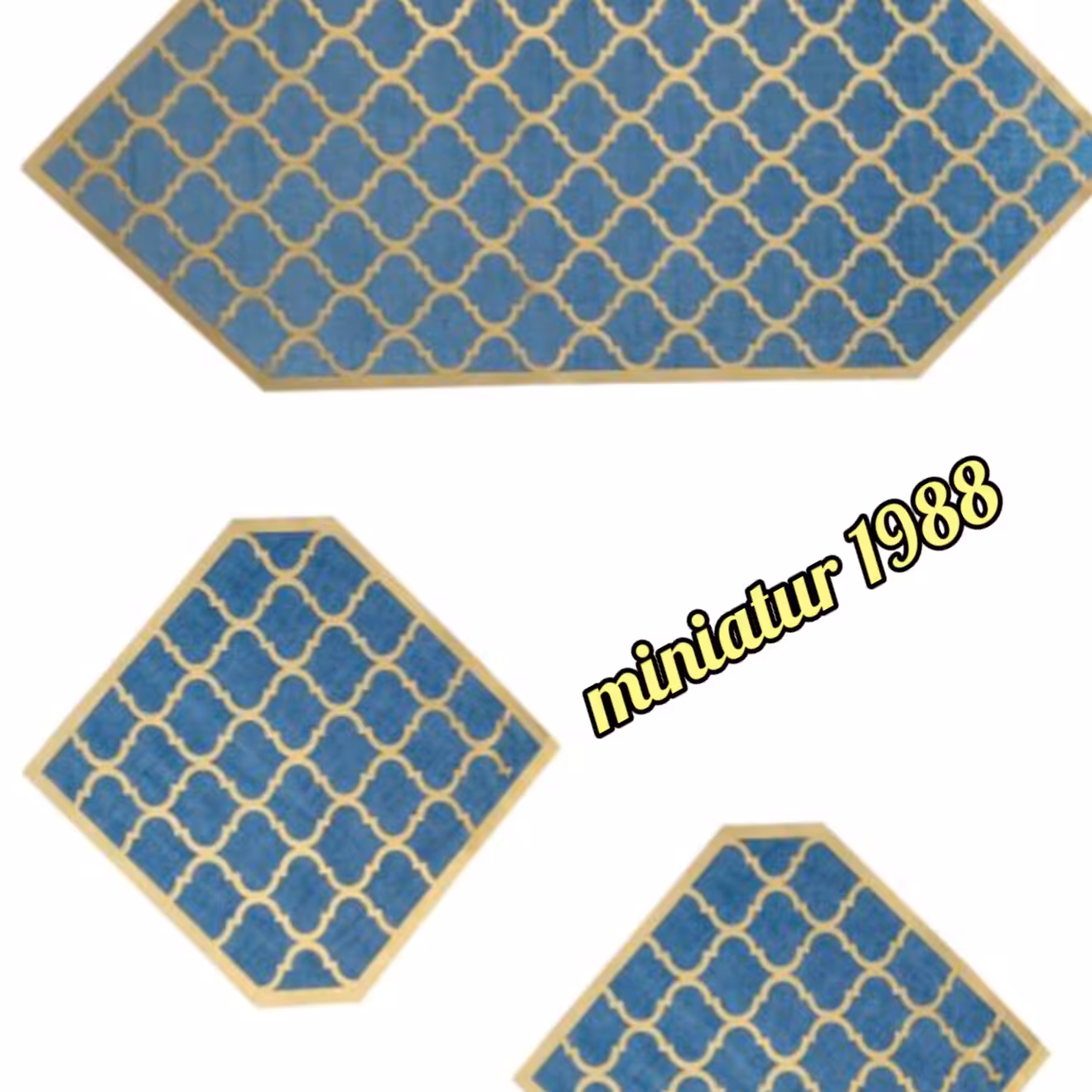 رومیزی چرم مخمل 3تکه اعلا کره ای