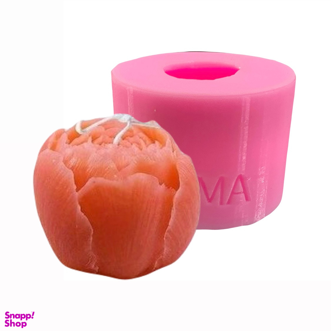 قالب سیلیکونی غنچه پیونی کد 4 سایز 3×4 سانتی متر