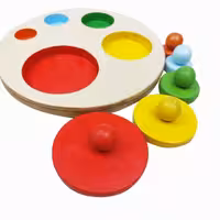 اسباب بازی مونته سوری دایره چوبی نیمو چوبک