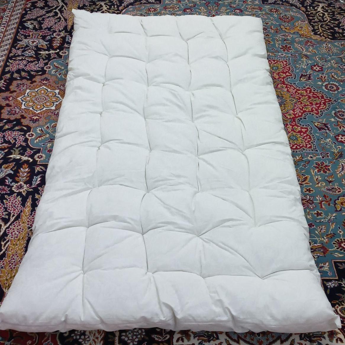 تشک پشم گوسفندی تکنفره ابعاد 200 در90