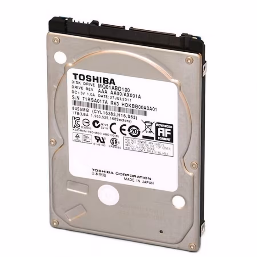 هارد دیسک لپ تاپ توشیبا مدل MQ01ABD100 با ظرفیت 1 ترابایت