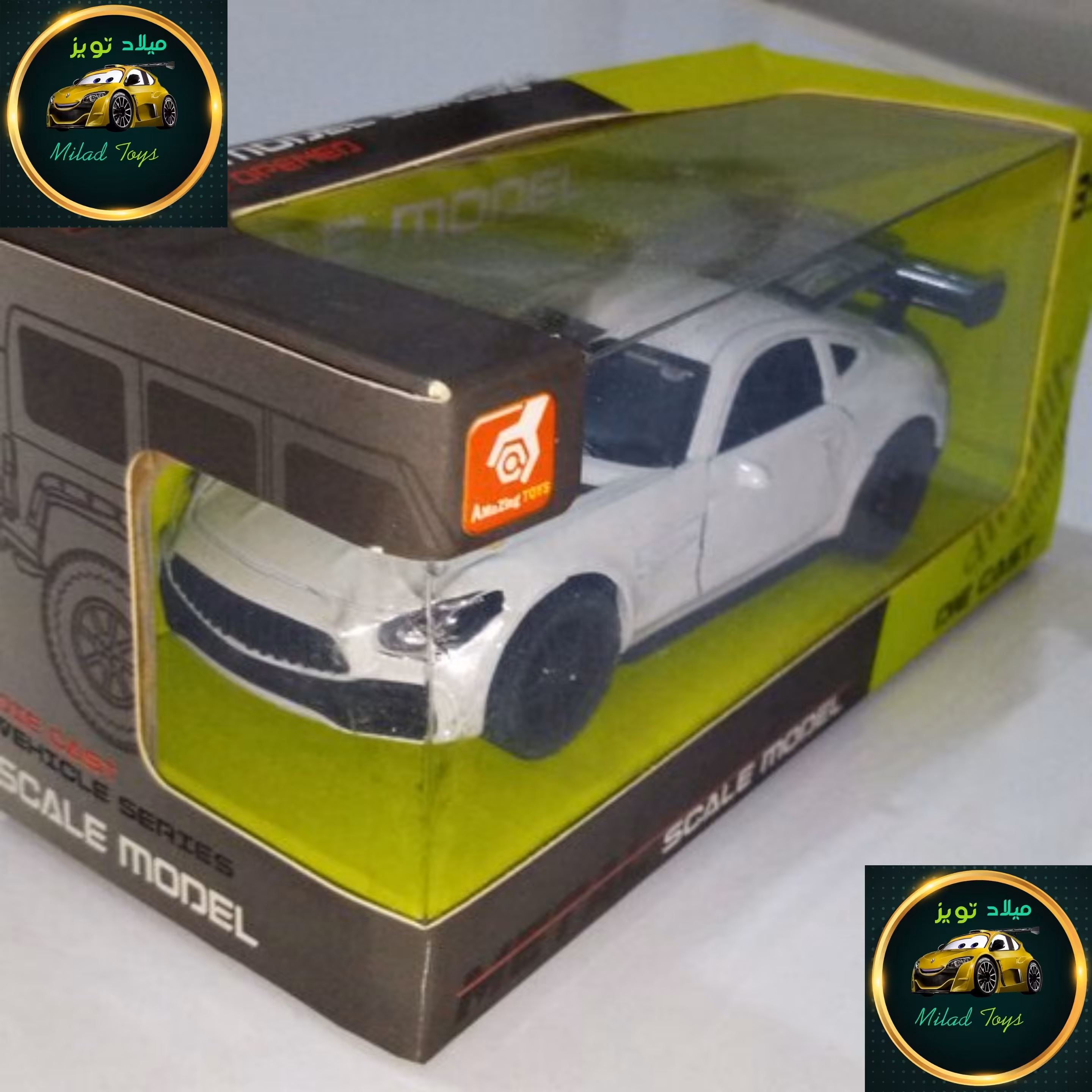 مرسدس بنز AMG GT باله دار فلزی میلاد تویز