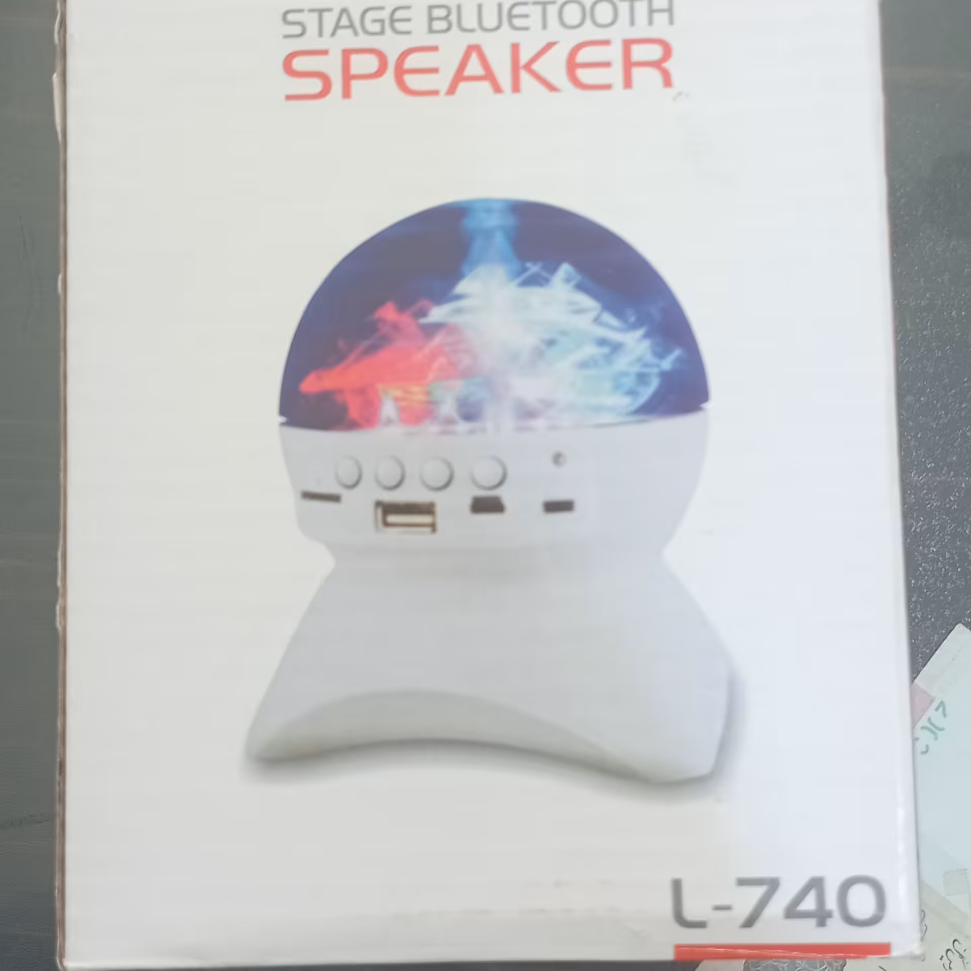 اسپیکر و رقص نور قابل حمل مدل L740