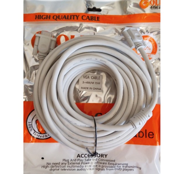 کابل VGA طول 15 متر