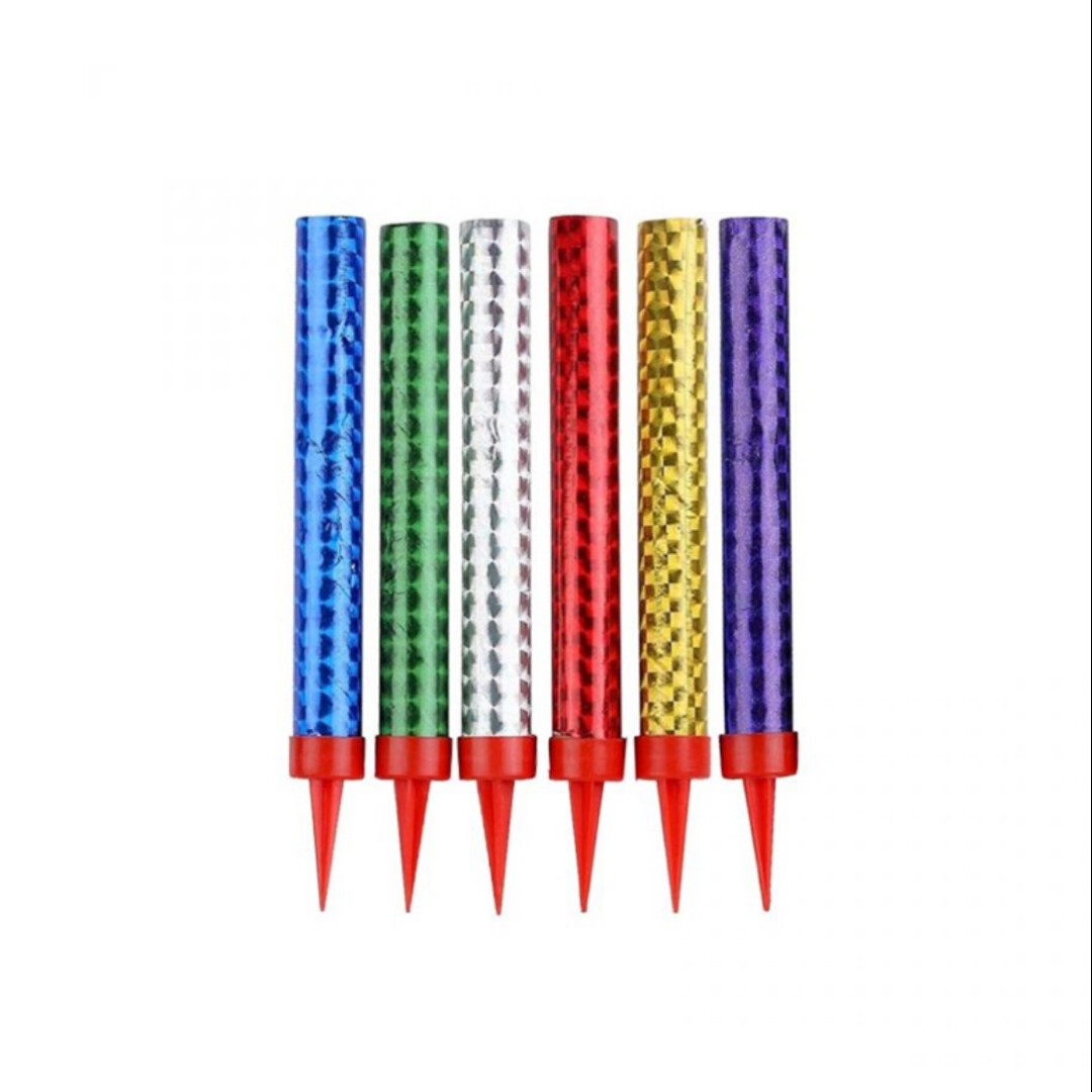 فشفشه روی کیک ضخیم