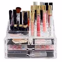 استند لوازم آرایشی چیکا مدل 360 به همراه ست موچین