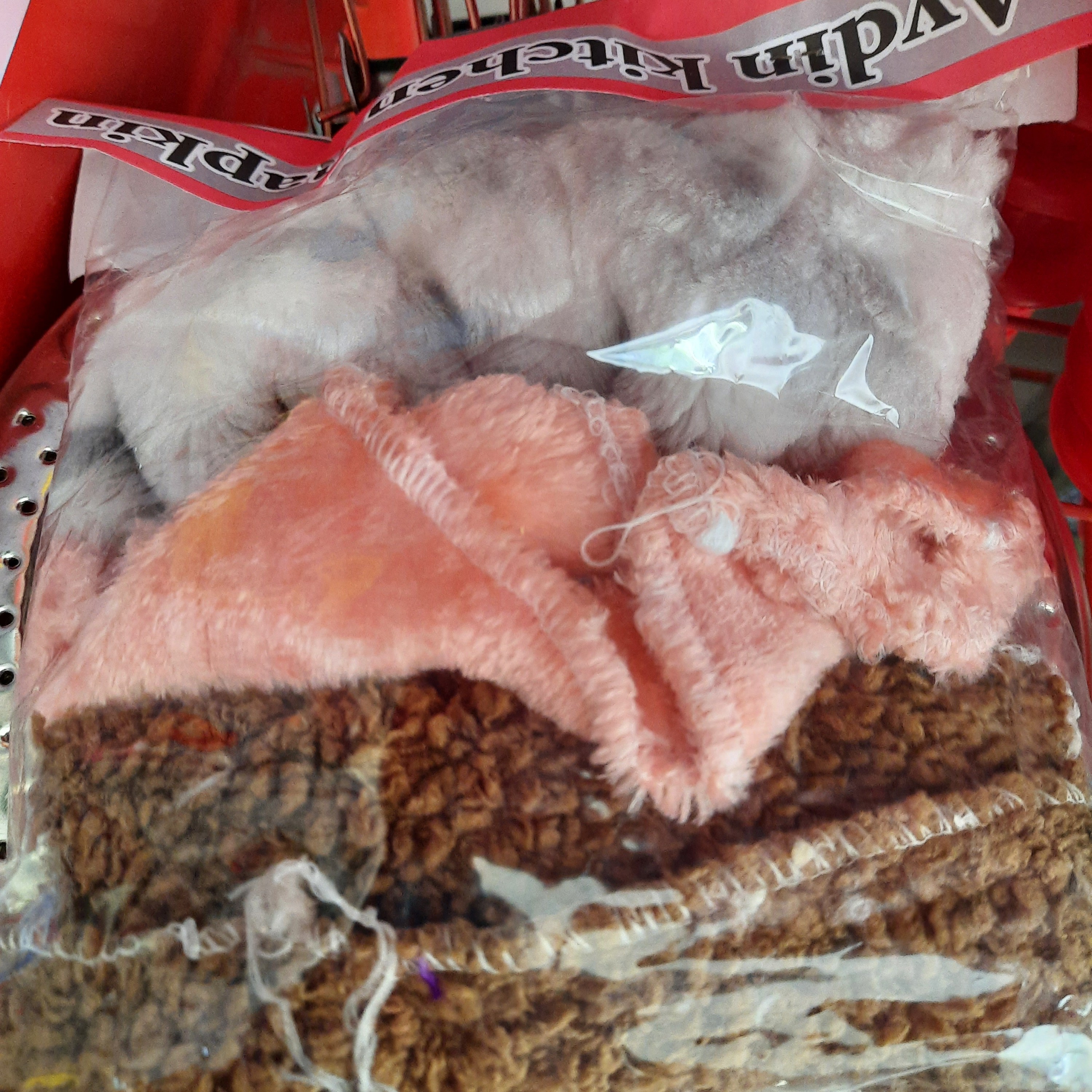 دستمال پتویی 3تایی 