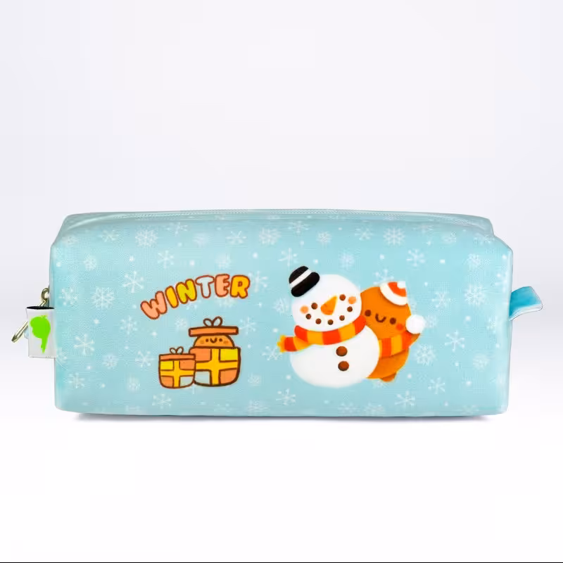 جامدادی مخمل بالکی مدل آذم برفی طوطی دیزاین