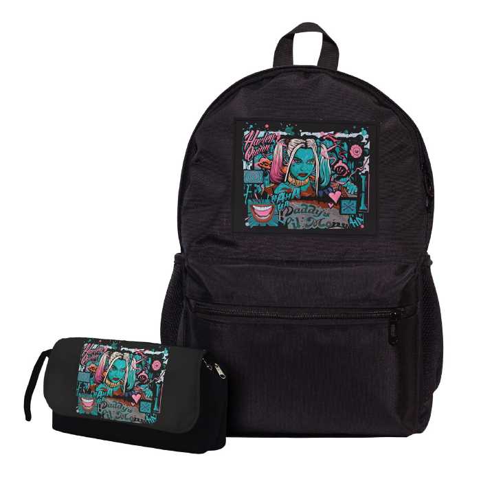 کوله پشتی طرح هارلی کویین کد suicide squad