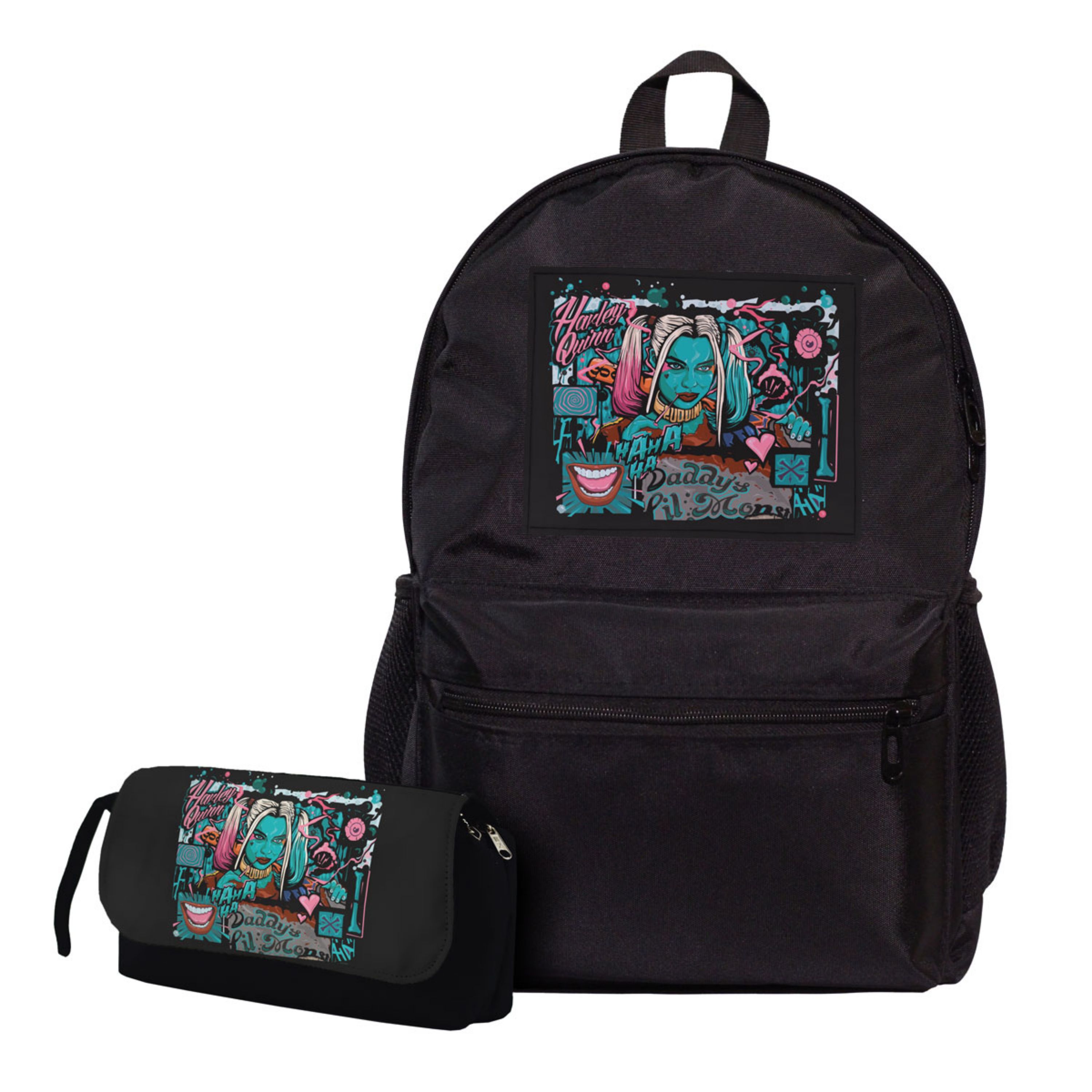 کوله پشتی طرح هارلی کویین کد suicide squad