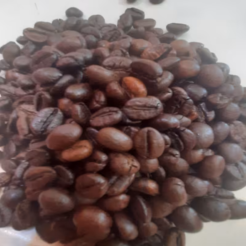 دانه قهوه روبوستا بسته 500 گرمی