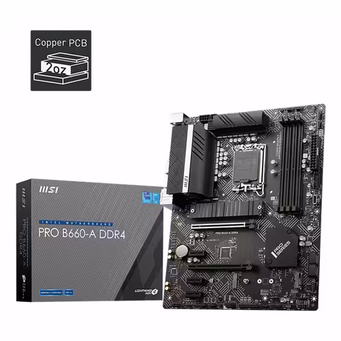 مادربرد ام اس آی مدل PRO B660-A DDR4 - پردیس پازار