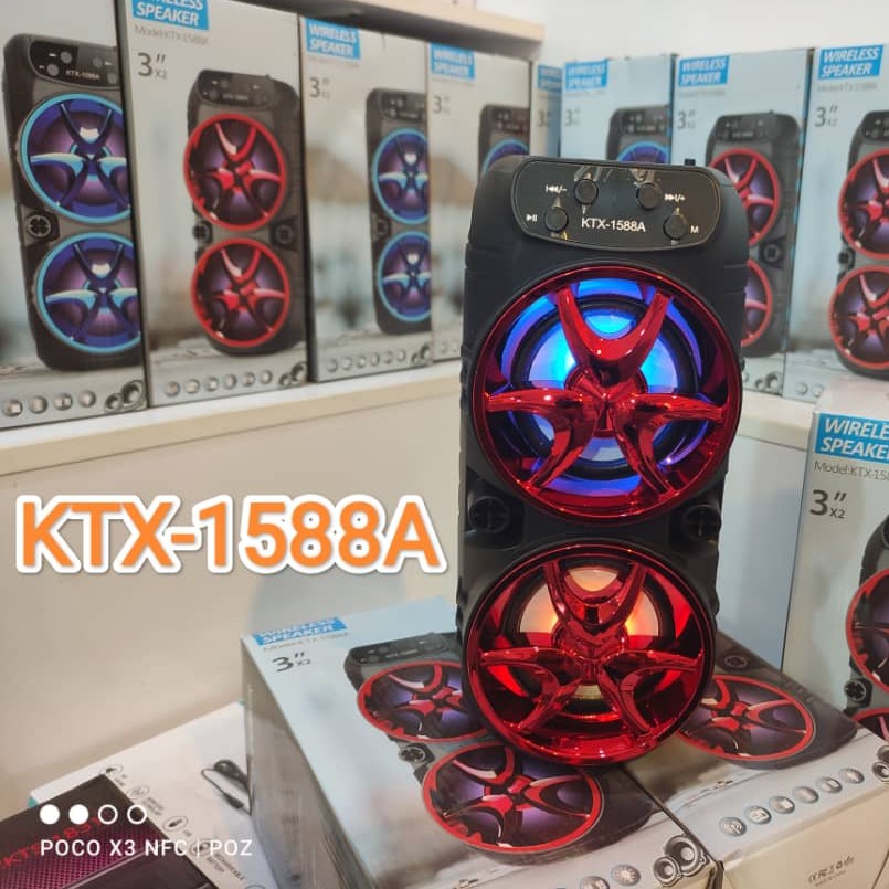 اسپیکر بلوتوثی قابل حمل شارژری مدلKTX1588A